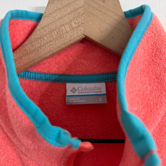 Columbia Women’s PFG Harborside™ Fleece Vest Pink Size Small - Picture 5 of 8